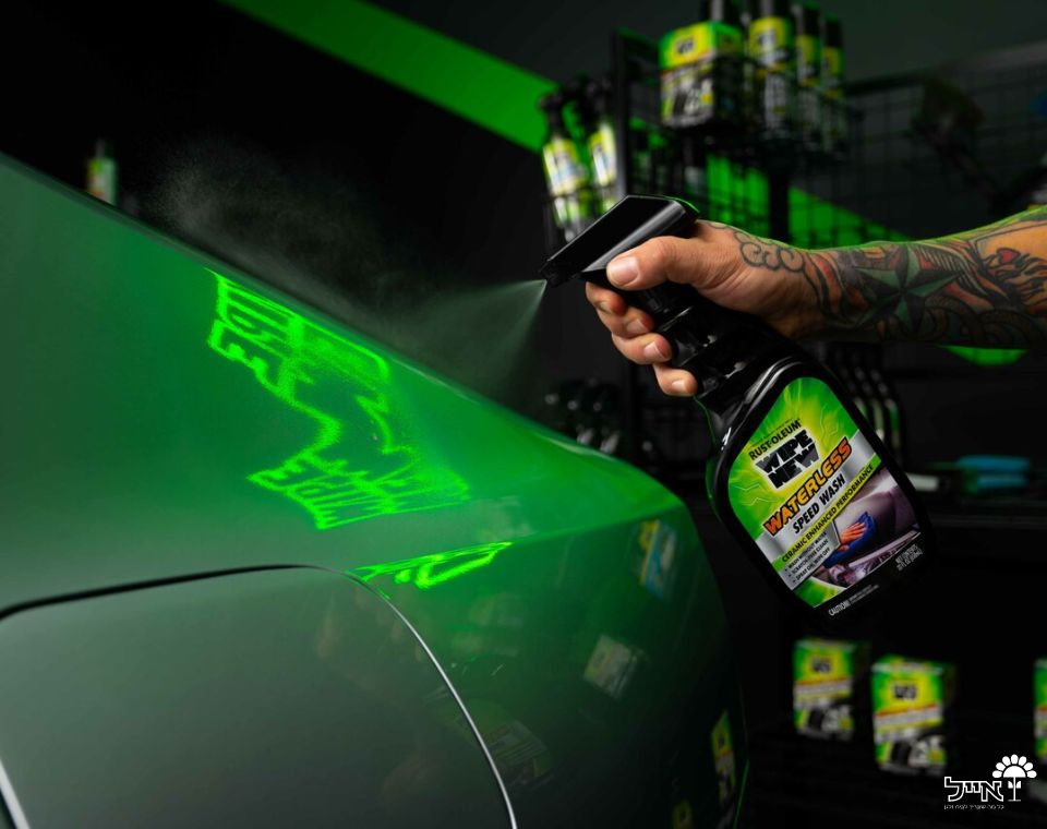 ספריי שטיפה לרכב ללא שטיפה | 650 מ"ל | WIPE NEW