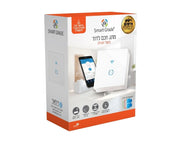 מפסק חכם לדוד | התקנה על הטיח | לבן