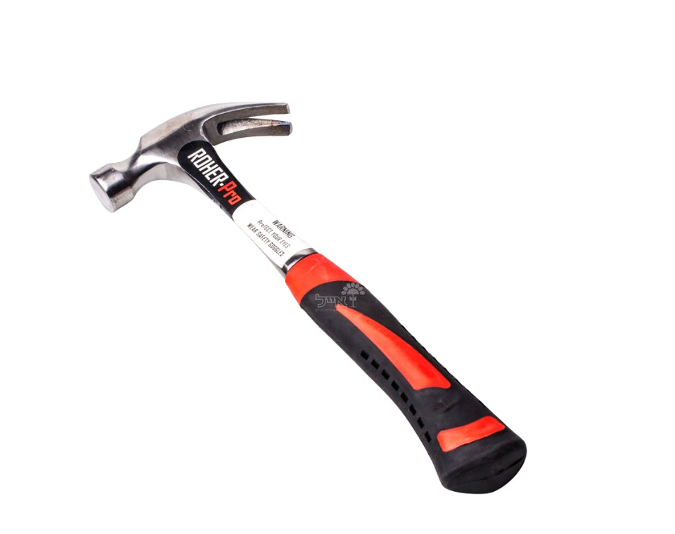 פטיש טפסנים אמריקאי | ידית פיבר | 900 גרם