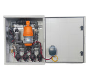 ארון השקיה 4 הפעלות עם מערכת דישון | DC מופעל ע״י סוללות