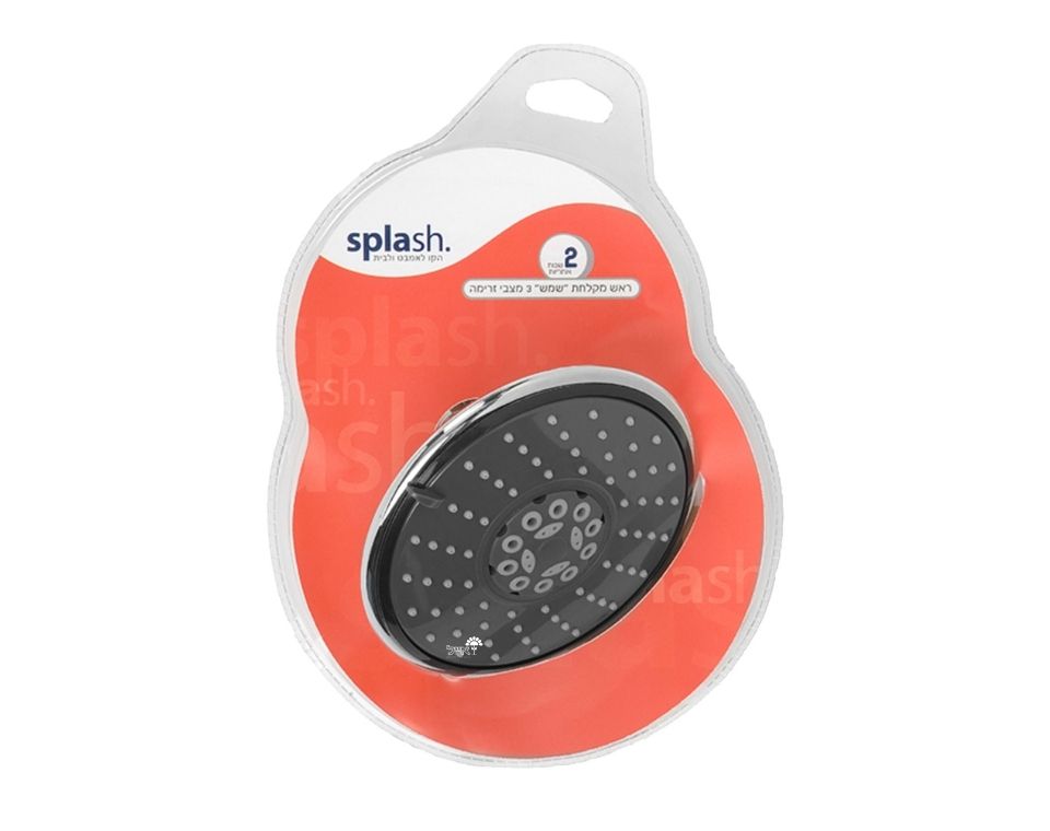 ראש מקלחת "שמש" | 3 מצבים