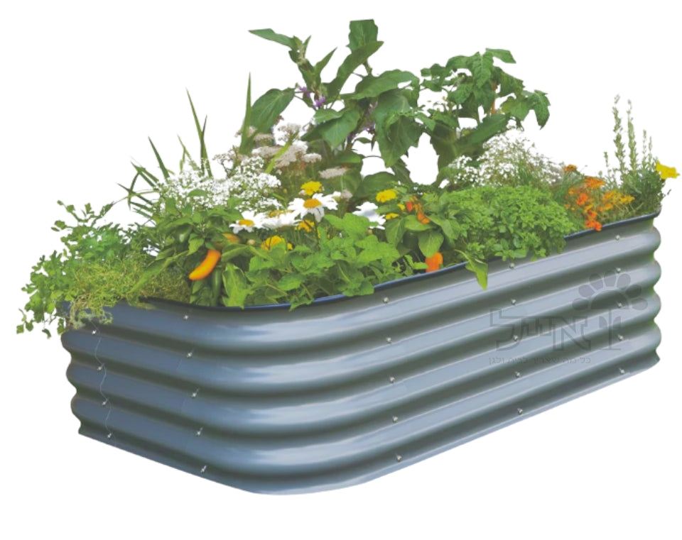 אדנית מודולרית גובה 40 ס"מ | צבע שחור | 8 ב -1 צורות לבחירה | BIRDIES