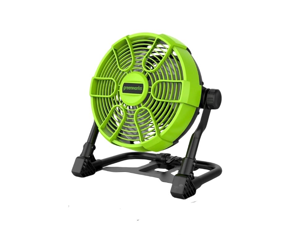 מאוורר נטען לשטח | 24V | כולל סוללה 2Ah ומטען מיקרו