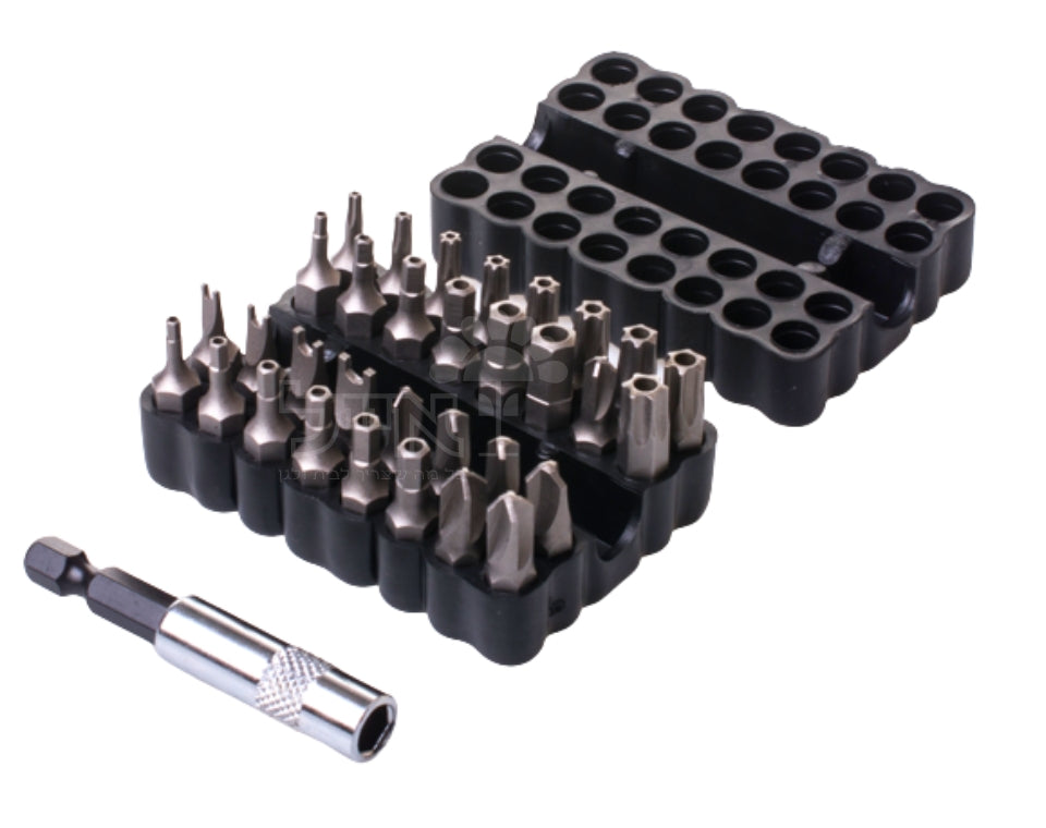 סט 33 יח' ביטים S2 מיוחדים לברגי בטחון