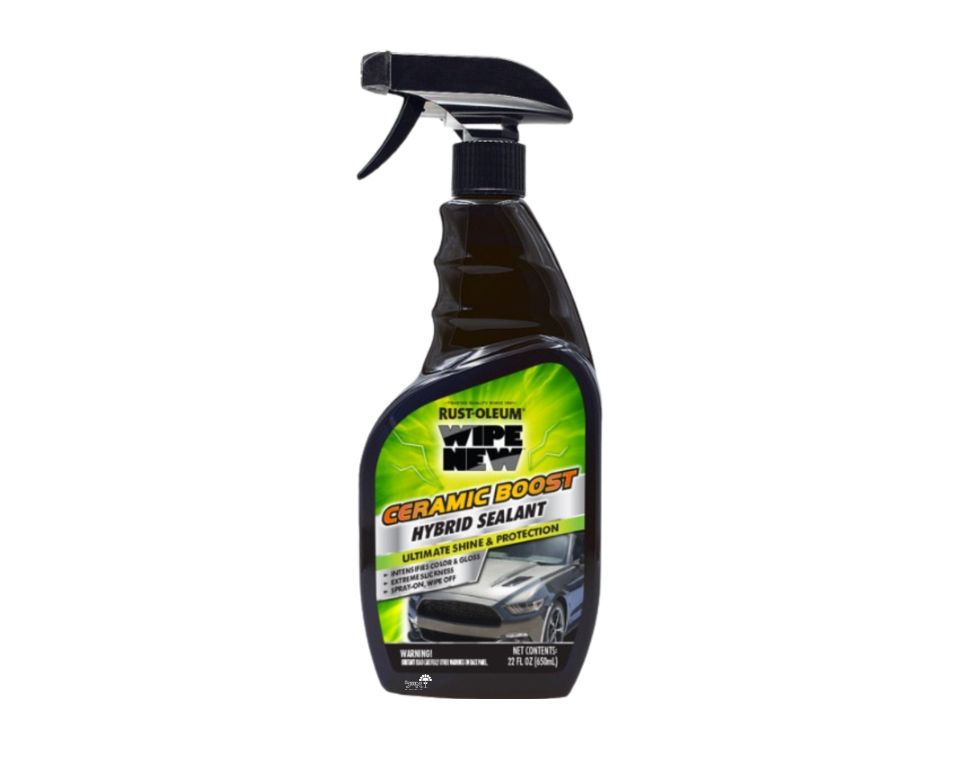 תרסיס קרמי מבריק לרכב | WIPE NEW