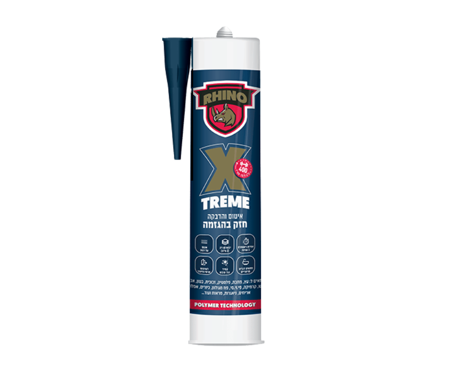 דבק איטום | צבע שחור | תרמיל לאקדח סיליקון