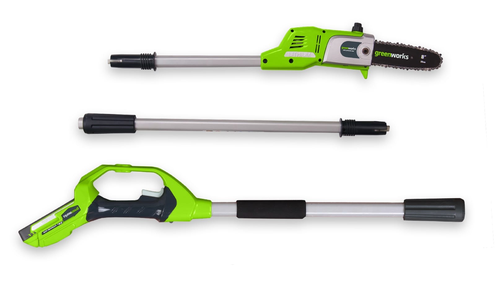 מסור גבהים 24V (משופר) אורך כללי 2.62 מ' | גוף בלבד