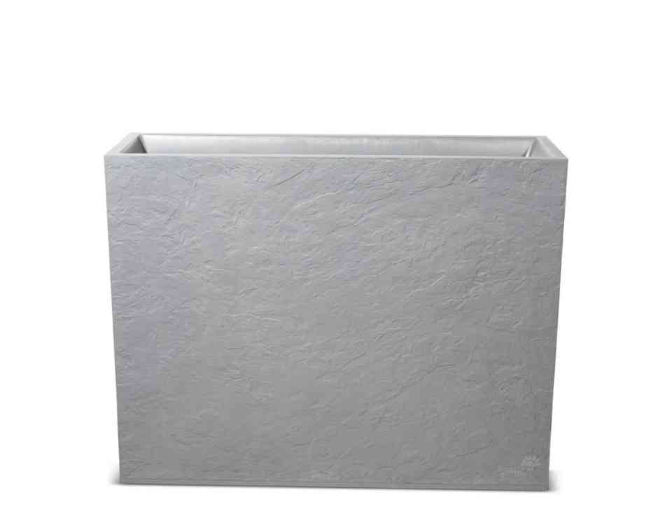 אדנית דמוי אבן | מידות 29.5X78.5X60 | אפור בהיר