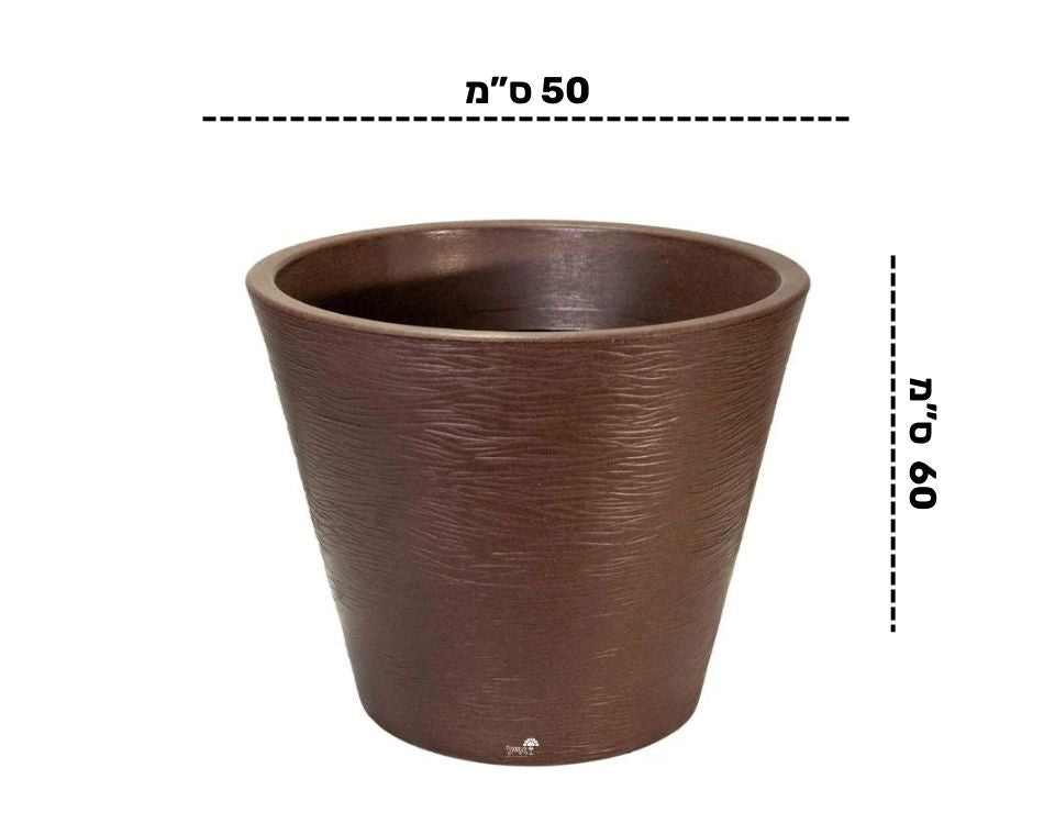 כד איריס | 60X50 | חום