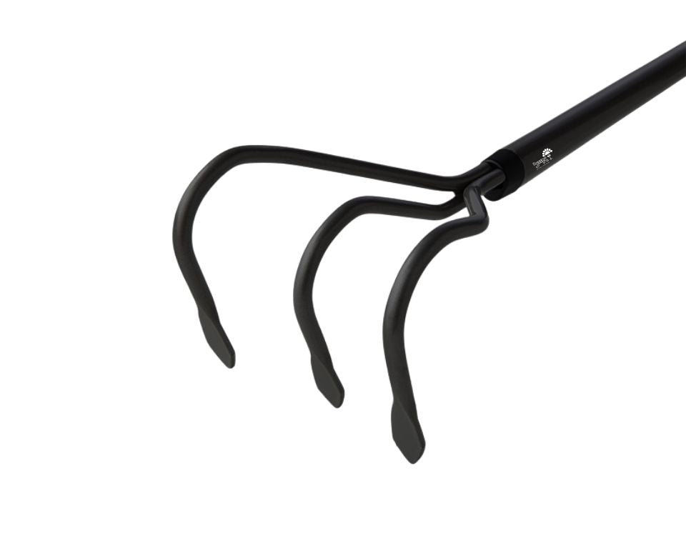 מקלטר ידית אלומניום | אורך 164 ס"מ | 3 שיניים