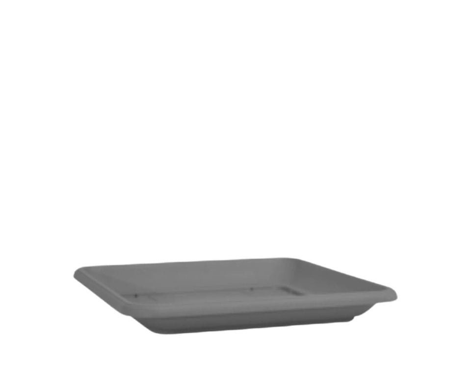 צלחת | תחתית מרובעת קוטר 35 ס״מ | חאקי