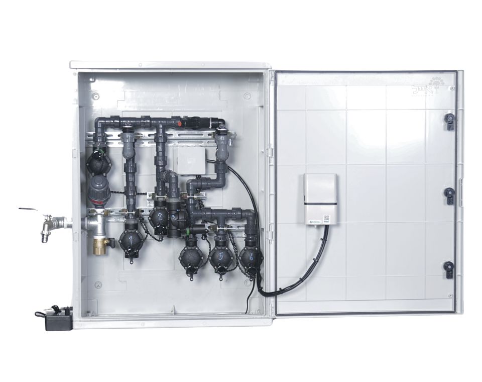 ארון השקיה 6 הפעלות | AC מופעל ע״י חשמל