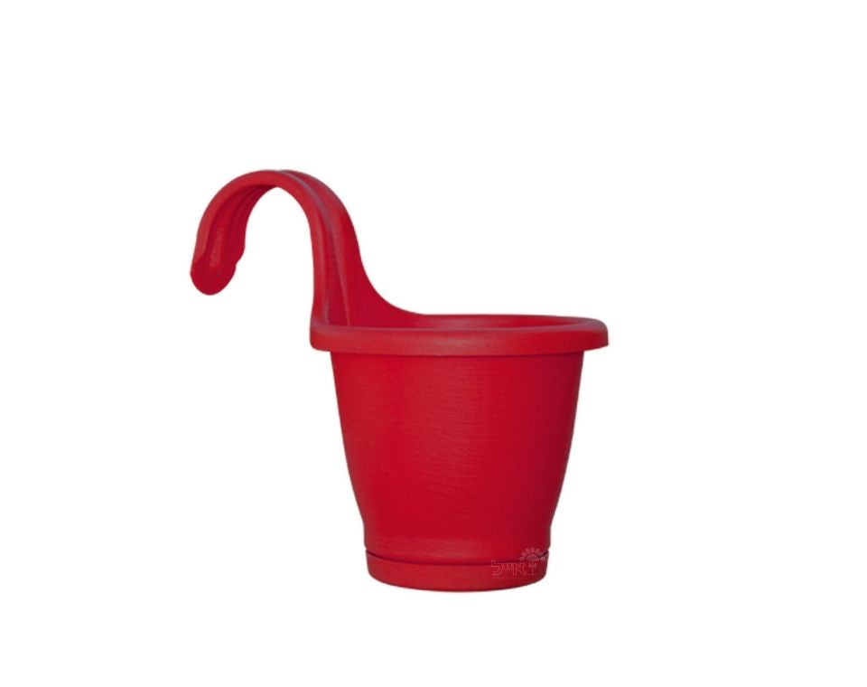 אדנית מעקה | אדום | 19 ס״מ