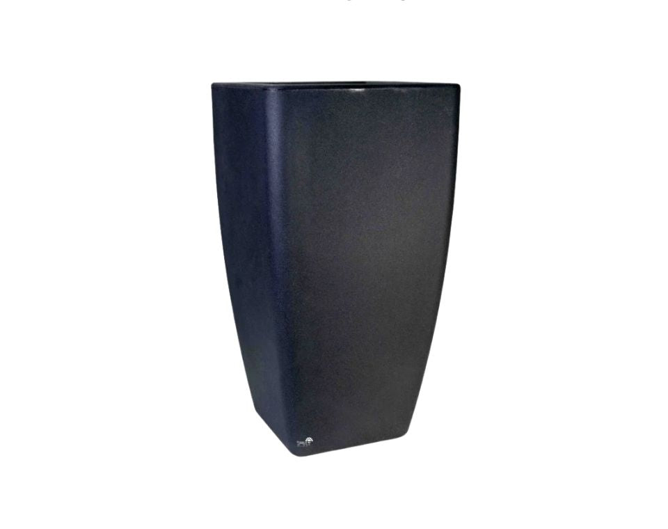 כד מרובע חלק | 37X37X70 | פחם