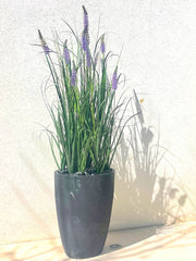 כד פמילי | 55 ס״מ | פריחה סגולה מלאכותית