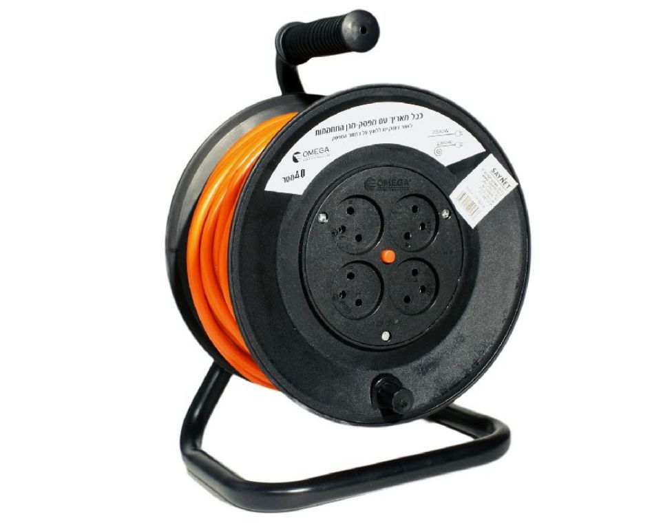 תוף מתח | 15 מטר | 4 שקעים | 3X1.5