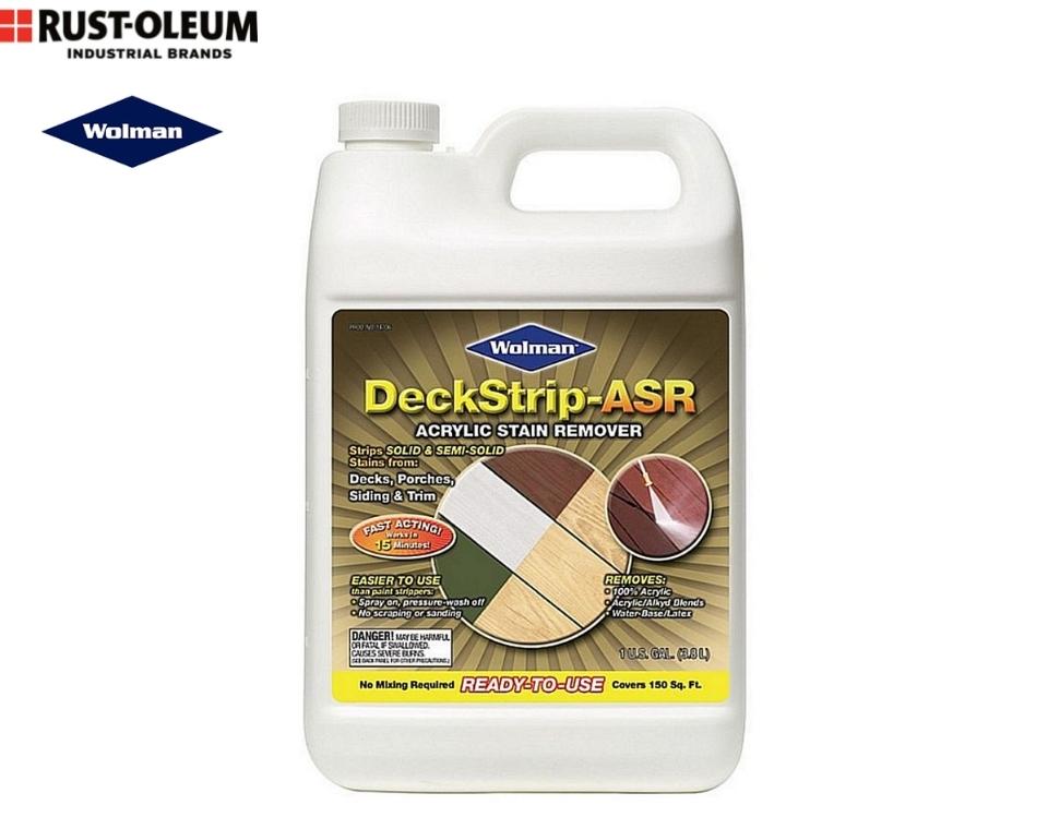 מסיר צבע מעץ | DECK STRIP | Wolman | גלון (3.8 ליטר)