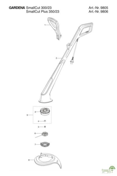 חרמש חשמלי 300W | SmallCut