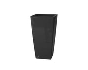 כד רומא מרובע | 33X33 | גובה 60 ס''מ | שחור