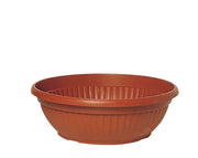 קערה דמוי חרס פסים | טרקוטה | קוטר 55 ס״מ