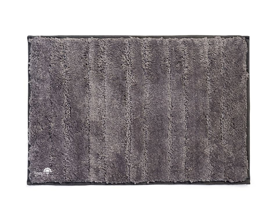 שטיח אמבטיה מיקרופייבר | מידות 40X60 ס"מ | אפור
