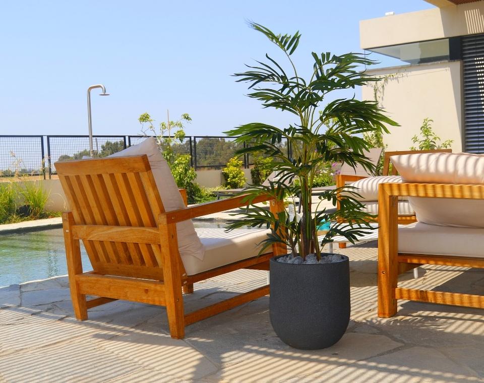 כד אגס | 37 ס״מ | צמח דקל מלאכותי