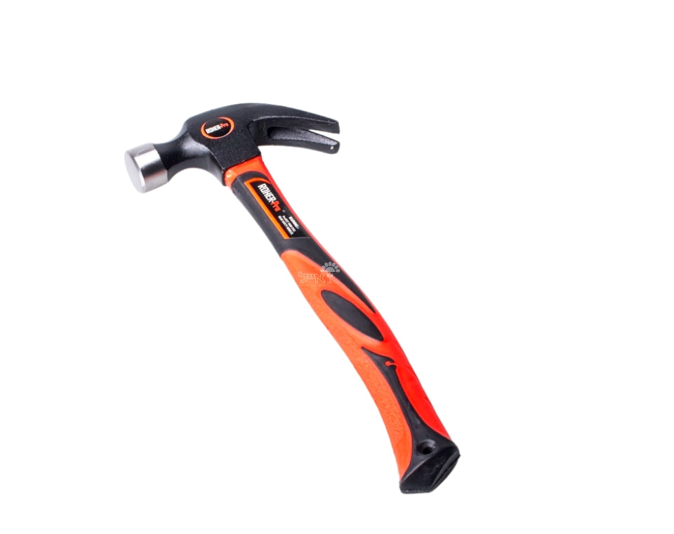 פטיש טפסנים | ידית פיבר | 360 גרם