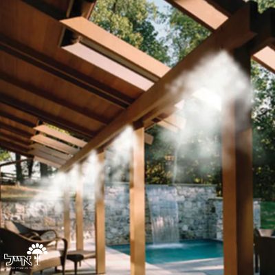 ערכת ערפול וצינון למרפסת | 5 מתזים