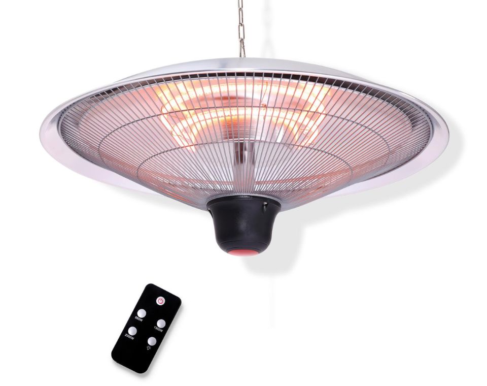 פטריית חימום תליה עם שלט | 2000W | שלושה מצבים