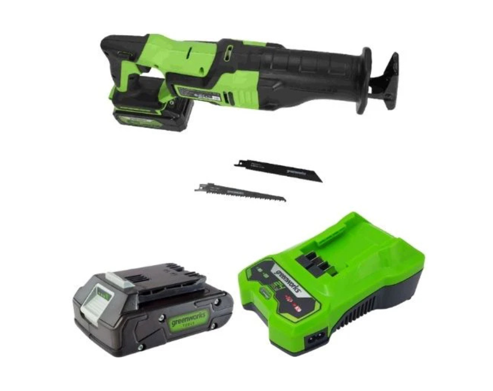 מסור חרב 24V | Brushless | כולל 2.0Ah ומטען מהיר