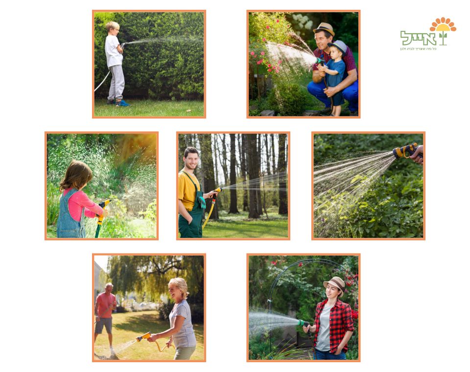 אקדח השקיה | 2 מצבים מקצועי | 8966