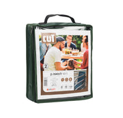 כיסוי למערום של 6/10 כיסאות | מידות משתנות | שחור