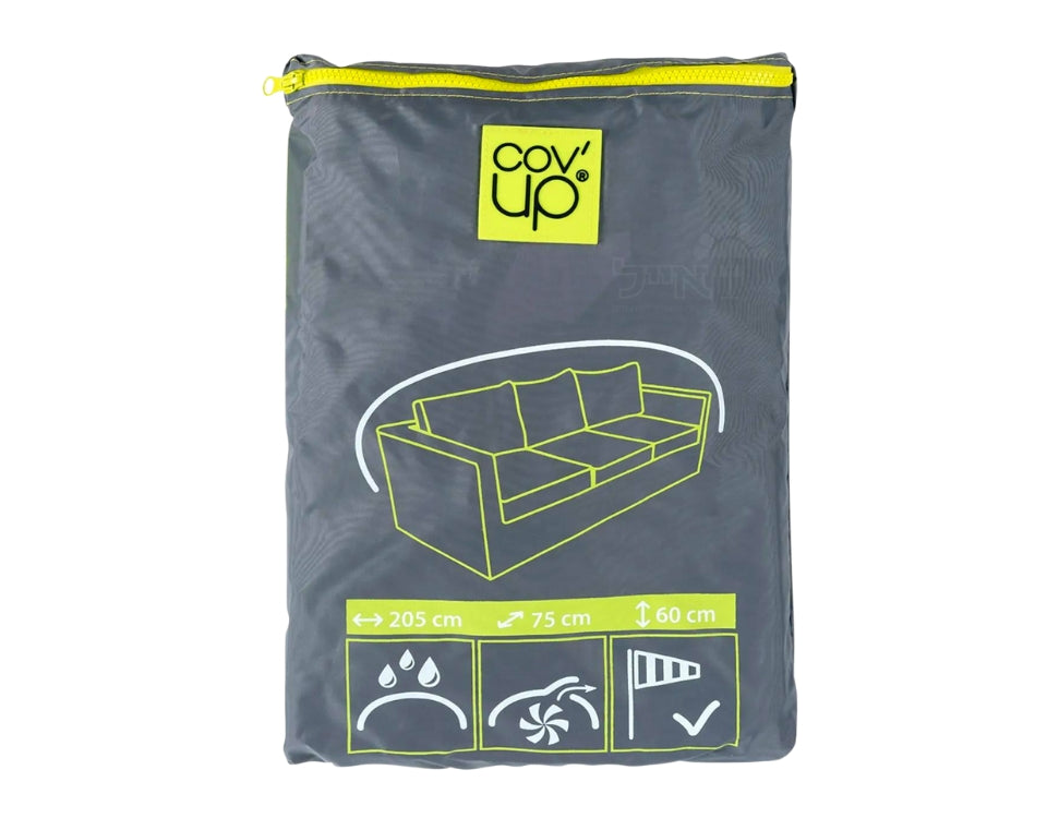 כיסוי לספה זוגית | 130X60 | שחור