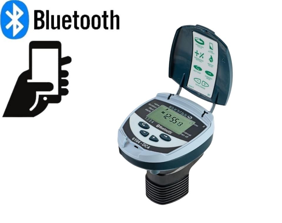 בקר מחשב השקיה  | סדרה 6100 DC-6S BT | תלת גידי