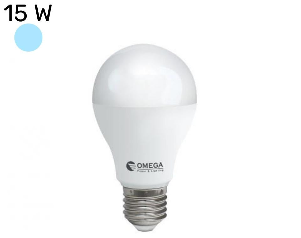 נורת לד | 15W | בסיס E27 | אור קר