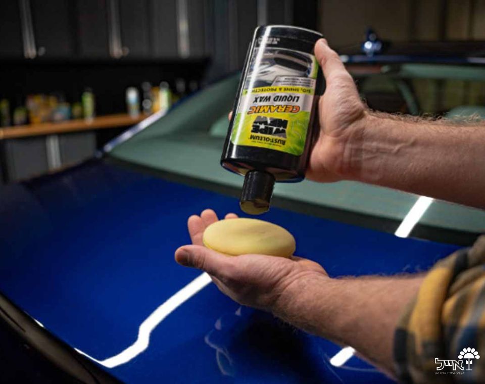 פוליש ווקס קרמי לרכב | WIPE NEW