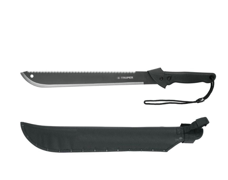 מצ'טה | חרב ג'ונגל משונן באורך 43 ס"מ | כולל נרתיק