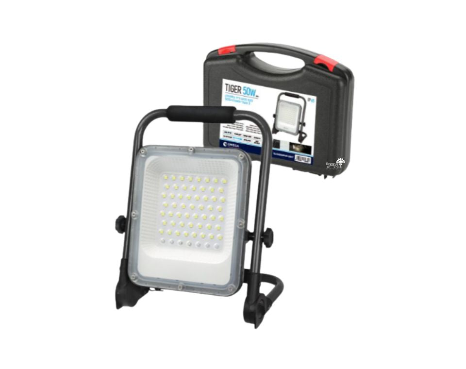 פנס נטען נייד במזוודה | 6500K | 50W