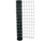 גדר רשת מולחמת מצופה PVC | ירוק | 1X25 מטר | 7.5X5 ס"מ