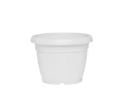 עציץ צבר | לבן | קוטר 22 ס״מ