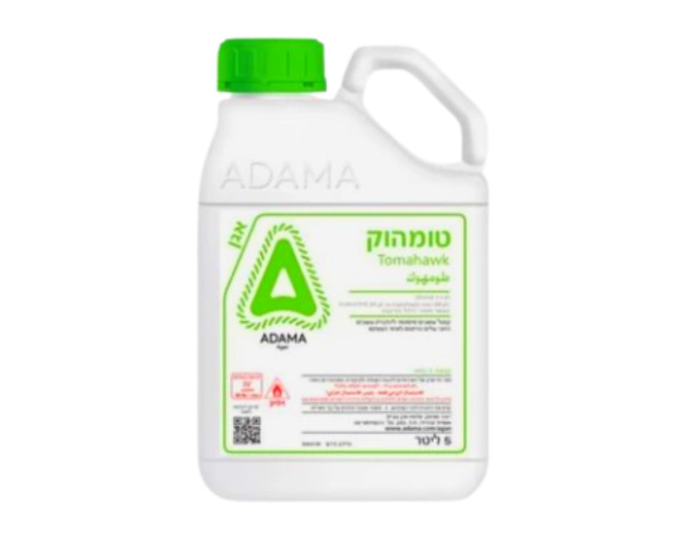 טומהוק | קוטל עשבים סיסטמי נגד עשבים רחבי עלים | 5 ליטר