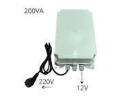 שנאי מבדל (מוגן מים) ארוז | AC 220V-12V | 200VA