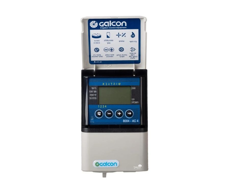 בקר מחשב השקיה | סדרת 8000 | 4 AC | גלקון