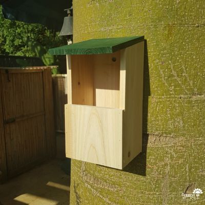 תיבת קינון לציפורים קטנות | דגם 191 | 27X14 | עץ