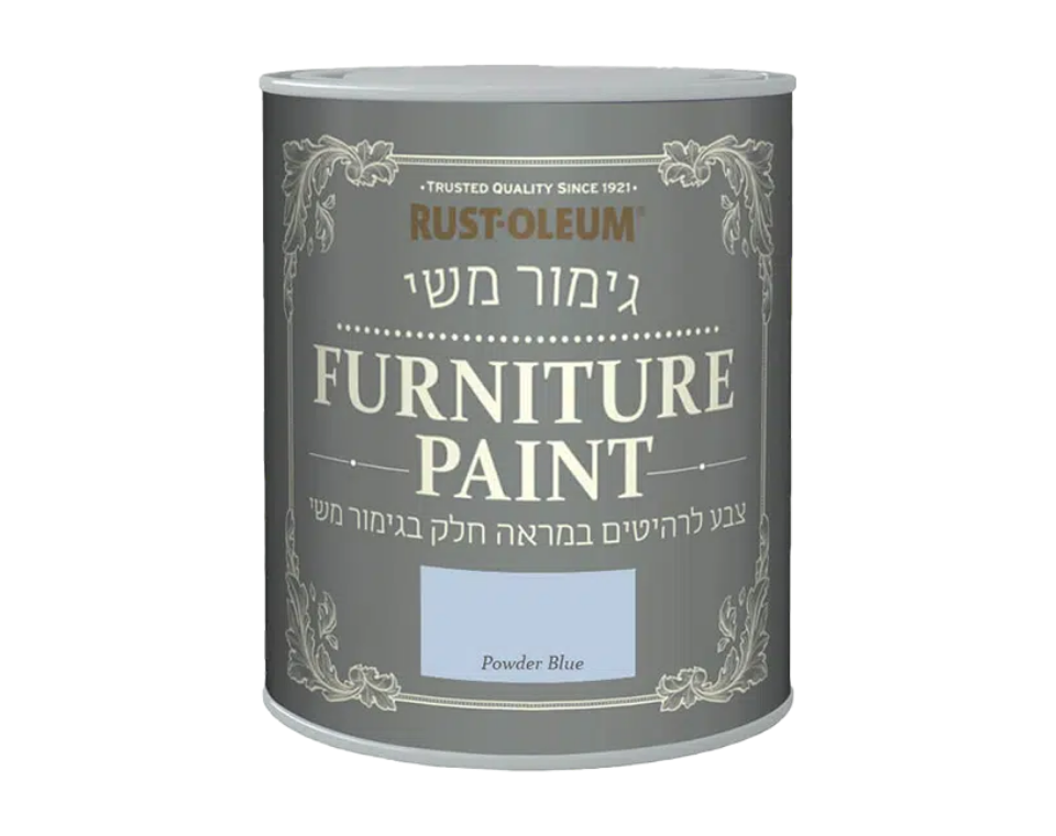 צבע לרהיטים | מראה חלק גימור משי | 16 גוונים לבחירה