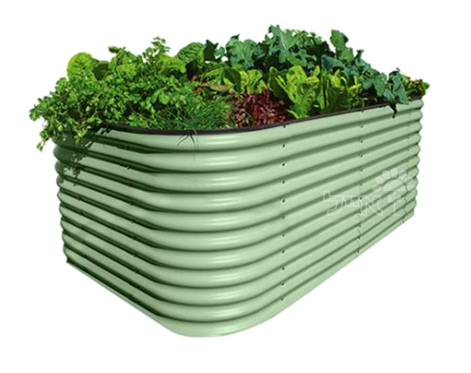 אדנית מודולרית גובה 74 ס"מ | צבע ירוק | 6 ב -1 צורות לבחירה | BIRDIES