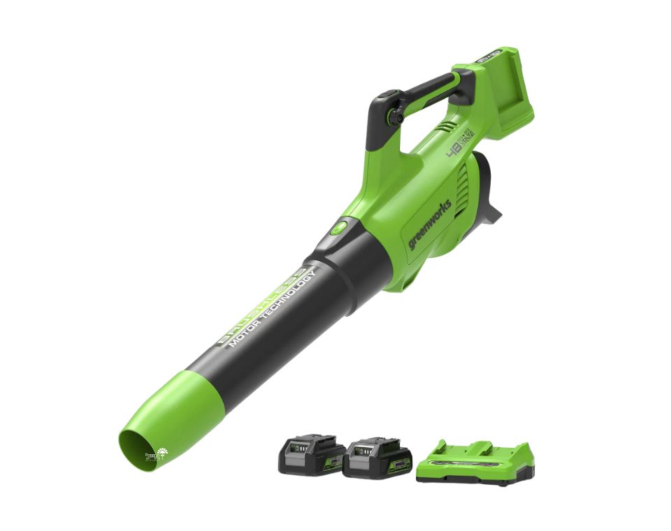 מפוח BL (2X24V) 48V | שתי סוללות 2.0Ah | מטען Dual Port