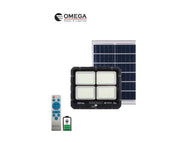 פנס הצפה סולארי נטען | בגוף של 300W