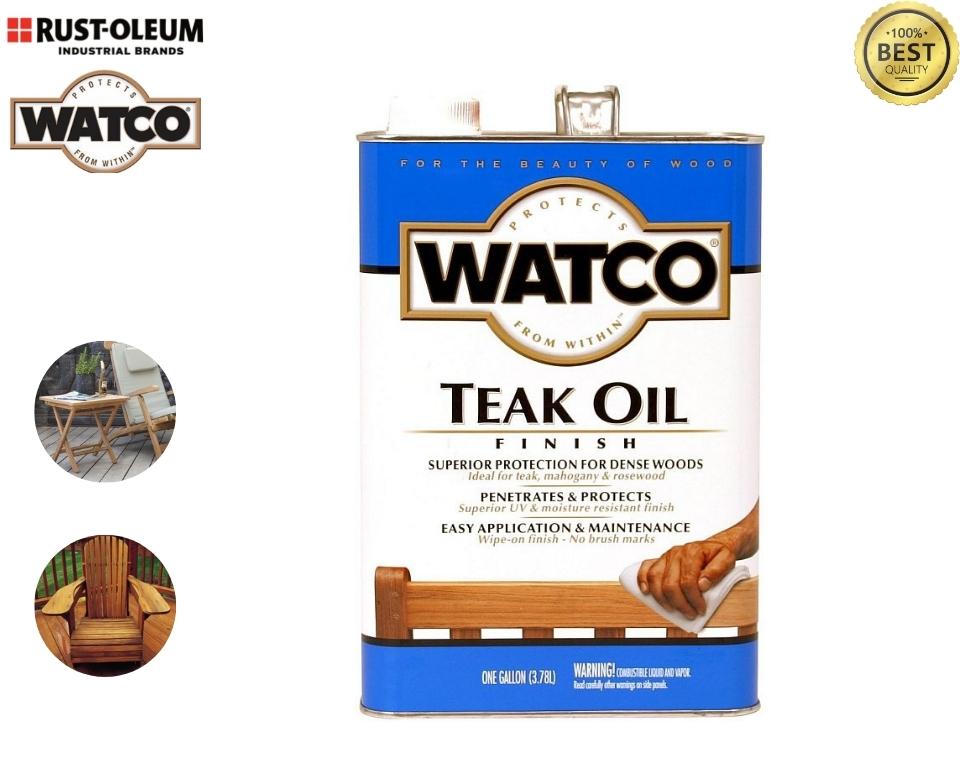 שמן טיק WATCO לחידוש רהיטי גן | 475 מ"ל