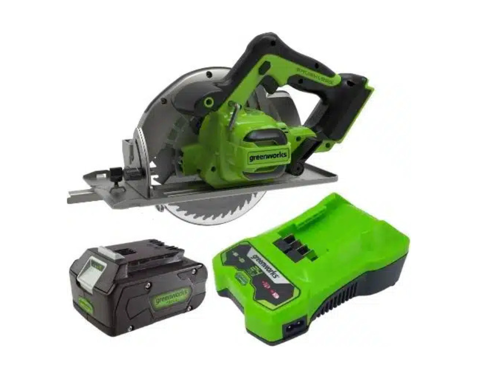 מסור עגול Brushless 24V עם סוללה 4.0AH + מטען מהיר